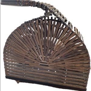 NWOT Cult Gaia Cupola Bag in Teak